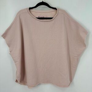 Frank & Eileen Light pink Capelet  Cotton OS (new but damaged)